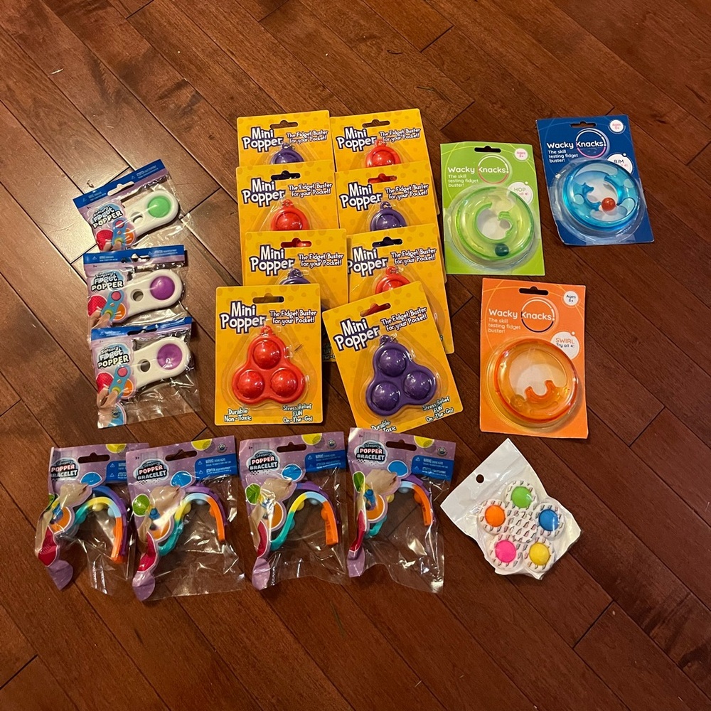 NEW fidget toys lot